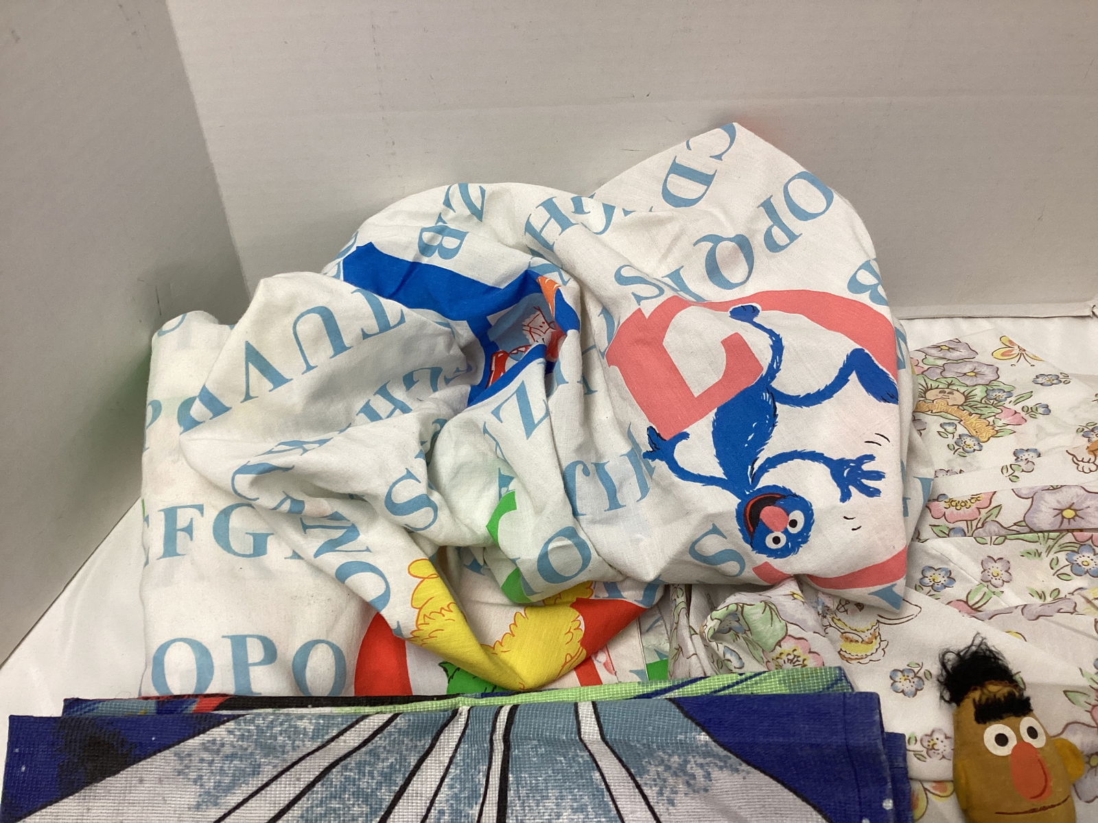 Children's Sheets and Sesame Street Doll - 3