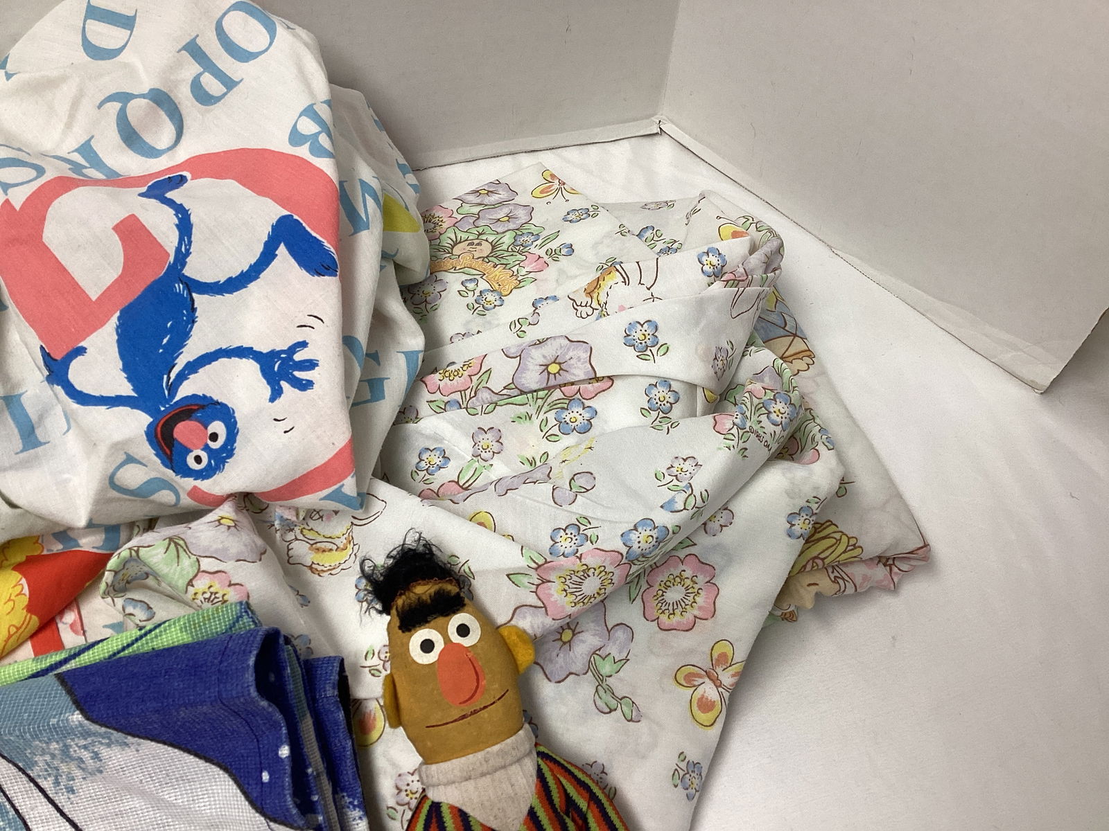 Children's Sheets and Sesame Street Doll - 4