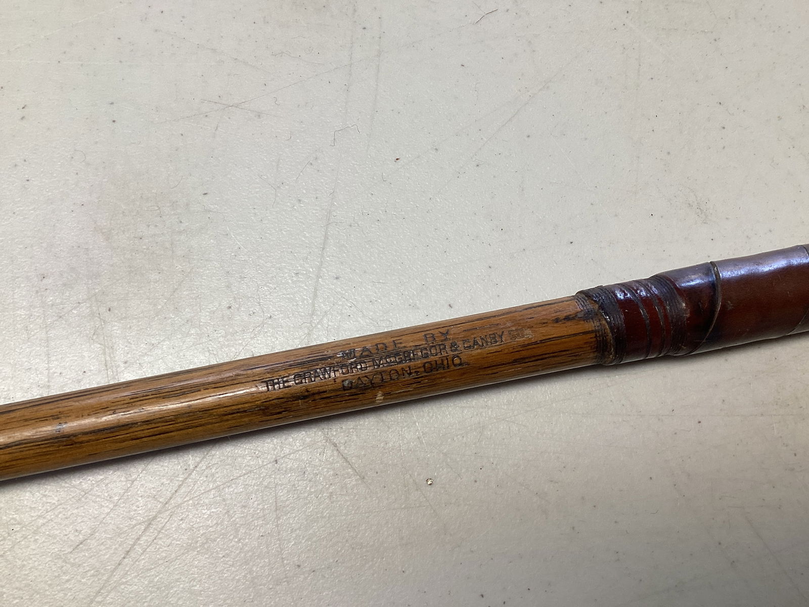 Crawford McGregor & Canby Wood Shaft Golf Club - 4