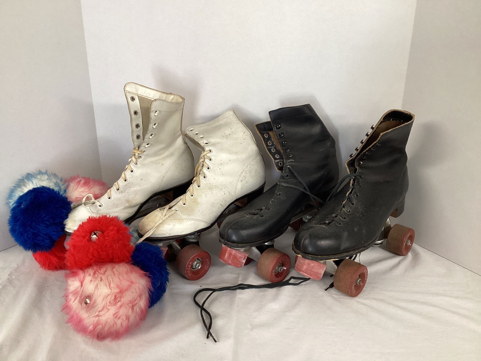 Two Pair of Vintage Roller Skates: .