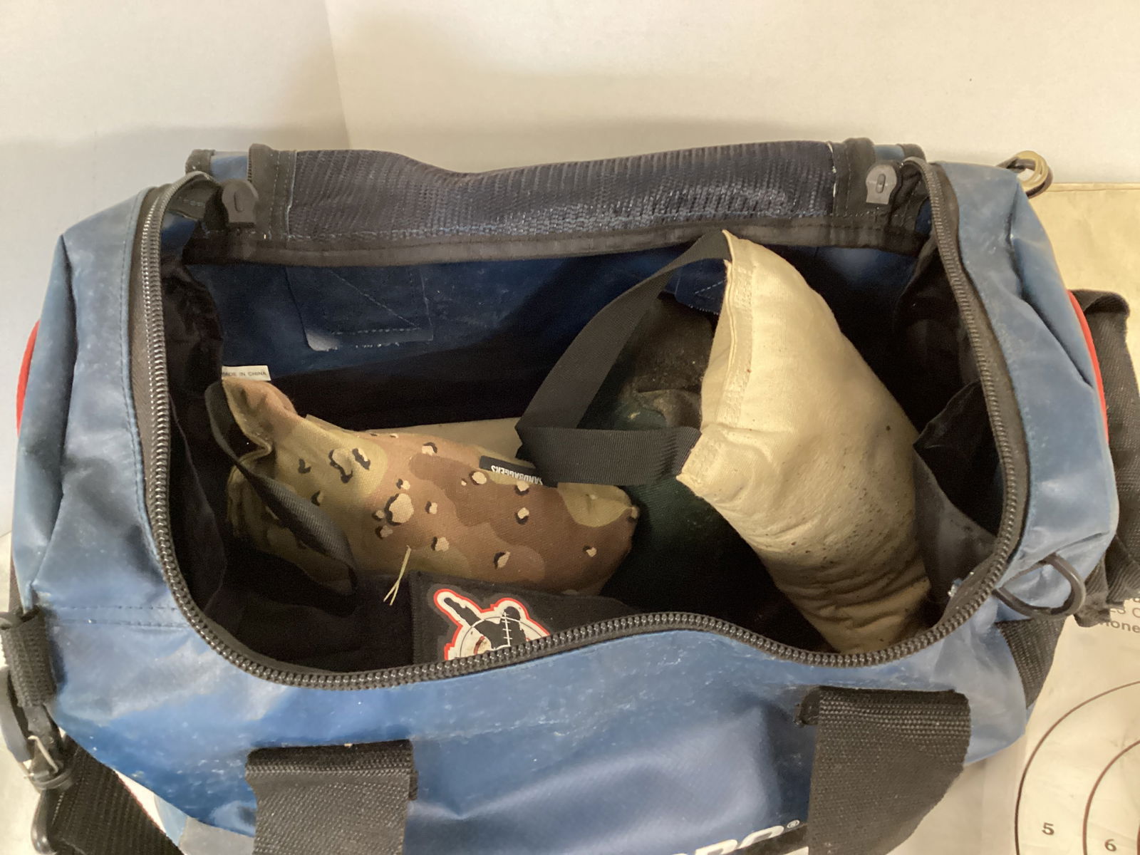 Paper Shooting Targets and Sandbags - 4