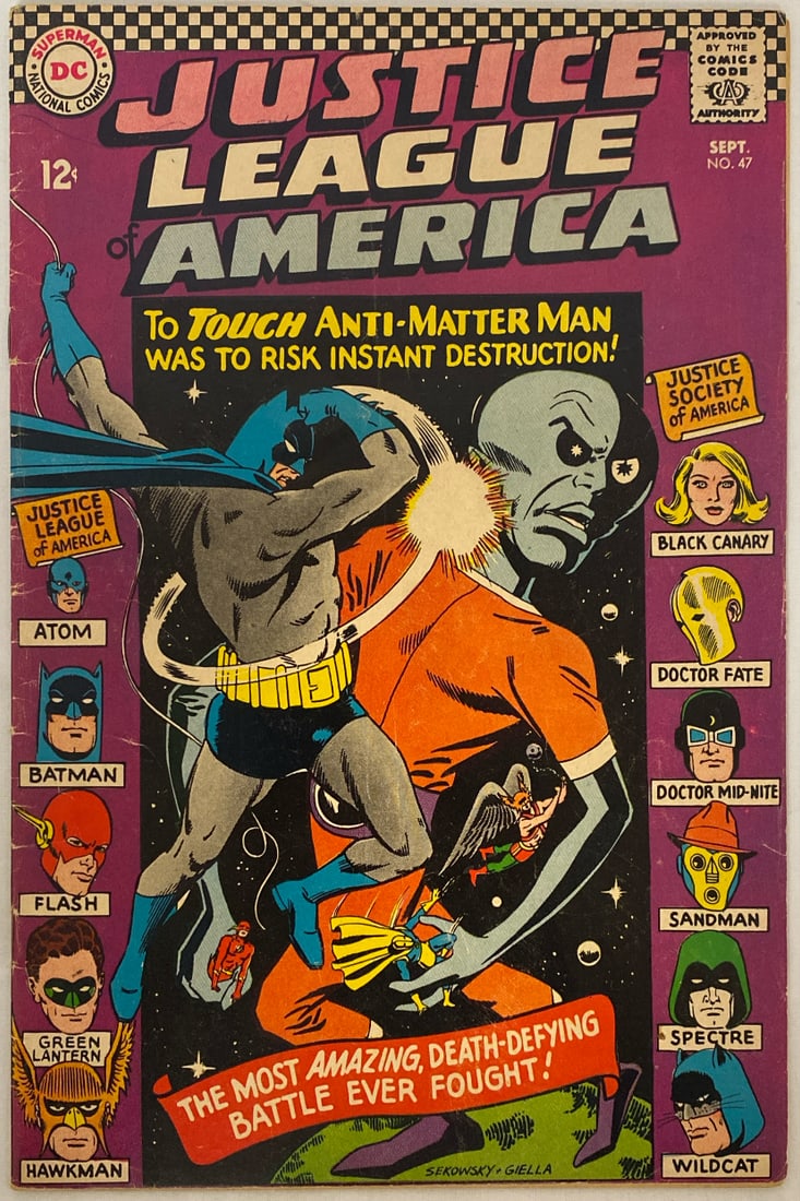 Justice League of America 47 DC Comic Book (1 of 8)