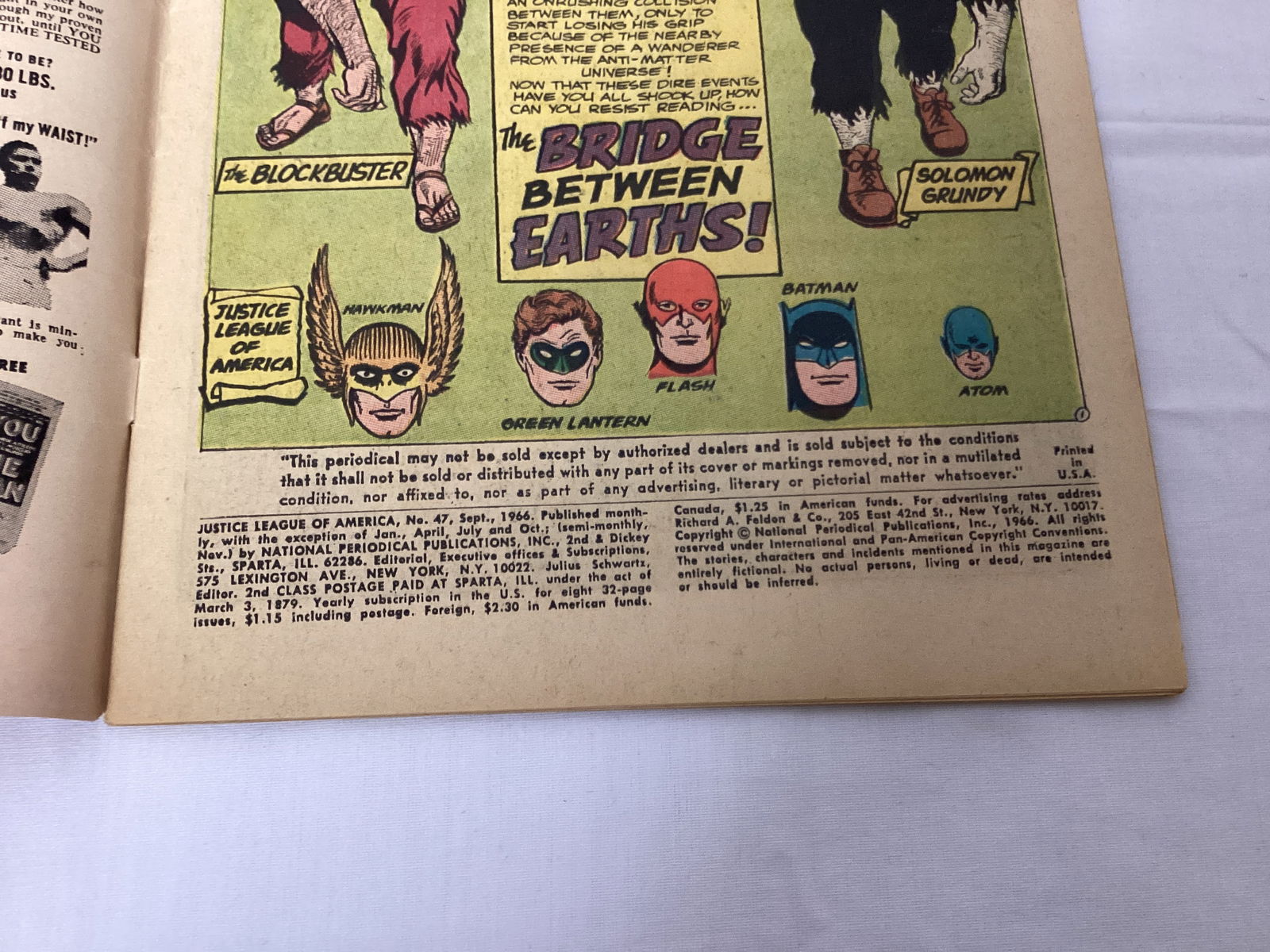 Justice League of America 47 DC Comic Book - 7