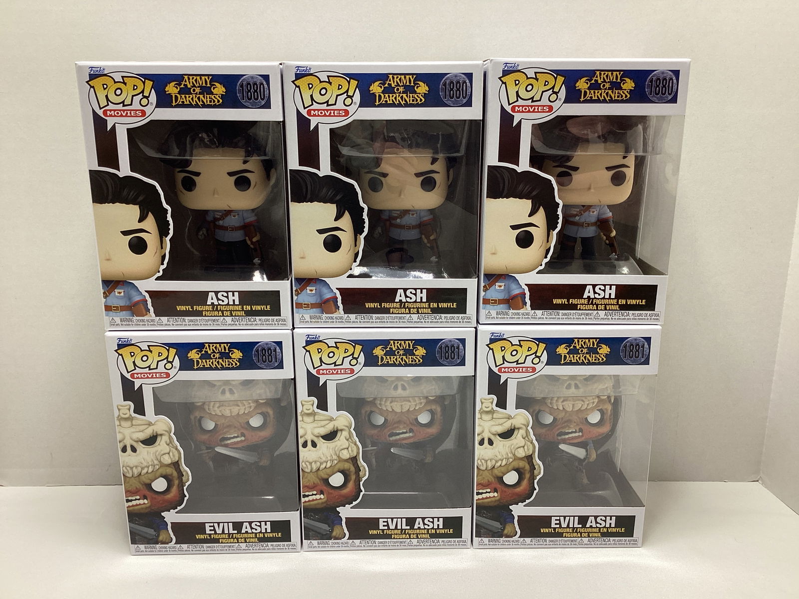Six Army of Darkness Funko Pops: .
