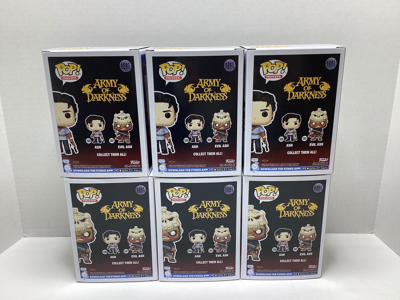 Six Army of Darkness Funko Pops - 5