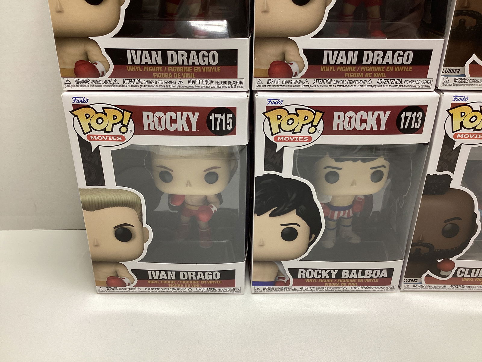 Six Rocky Funko Pops - 3
