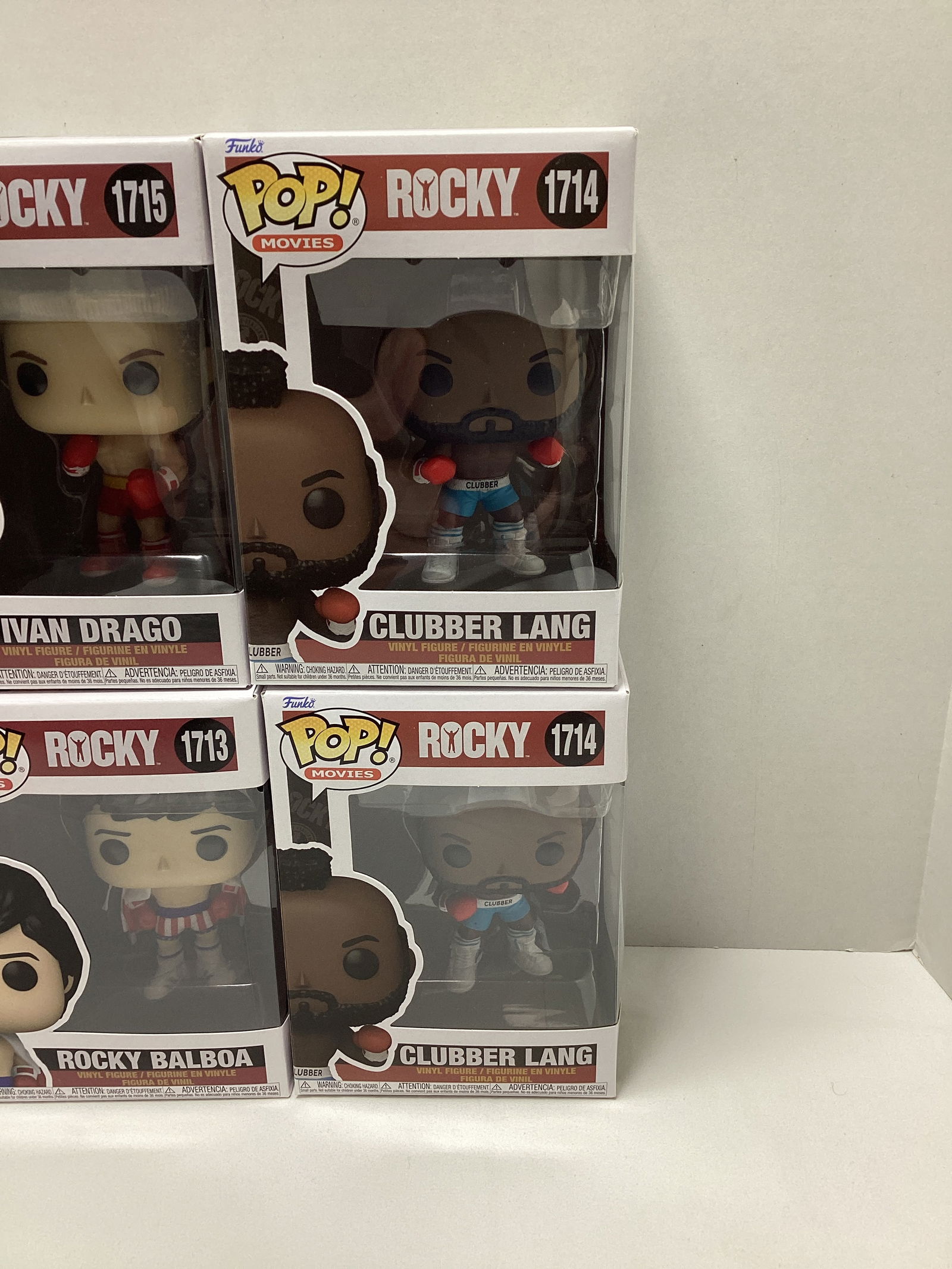 Six Rocky Funko Pops - 4