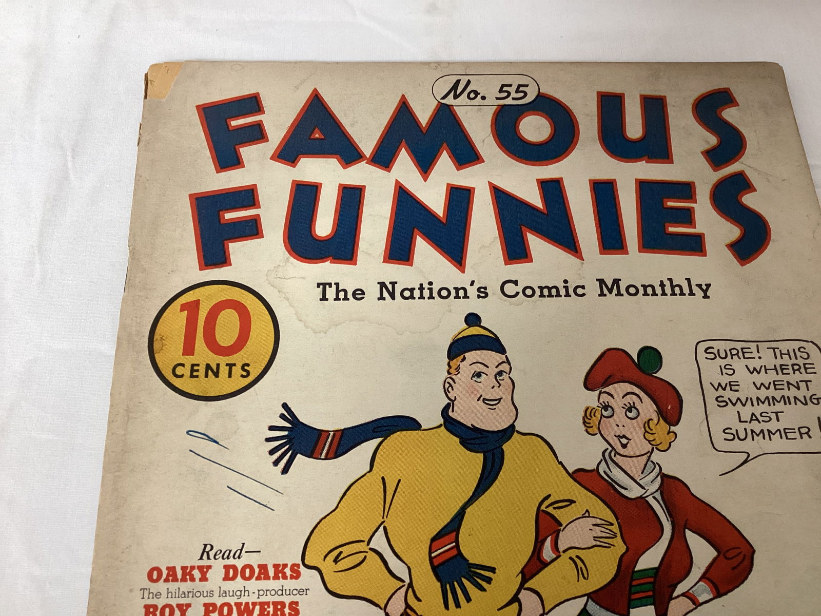 Famous Funnies 55 Comic Book - 2