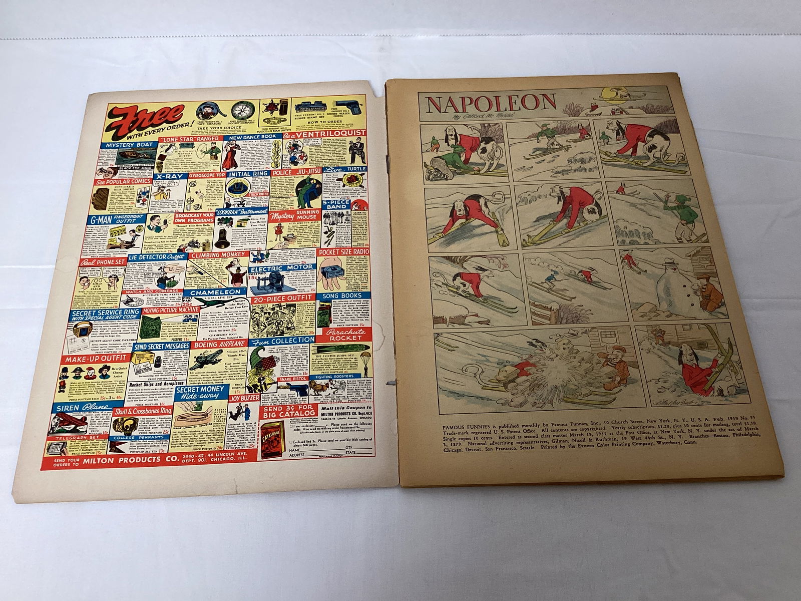 Famous Funnies 55 Comic Book - 6