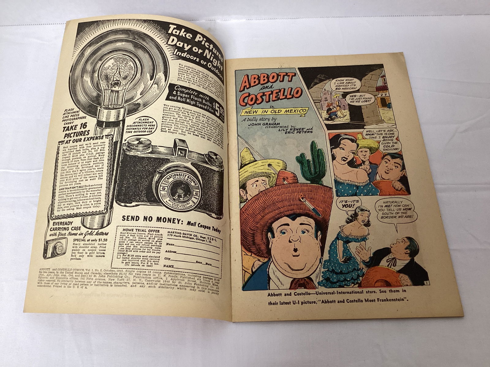 Abbott and Costello Comics 5 St. John Comic Book - 6