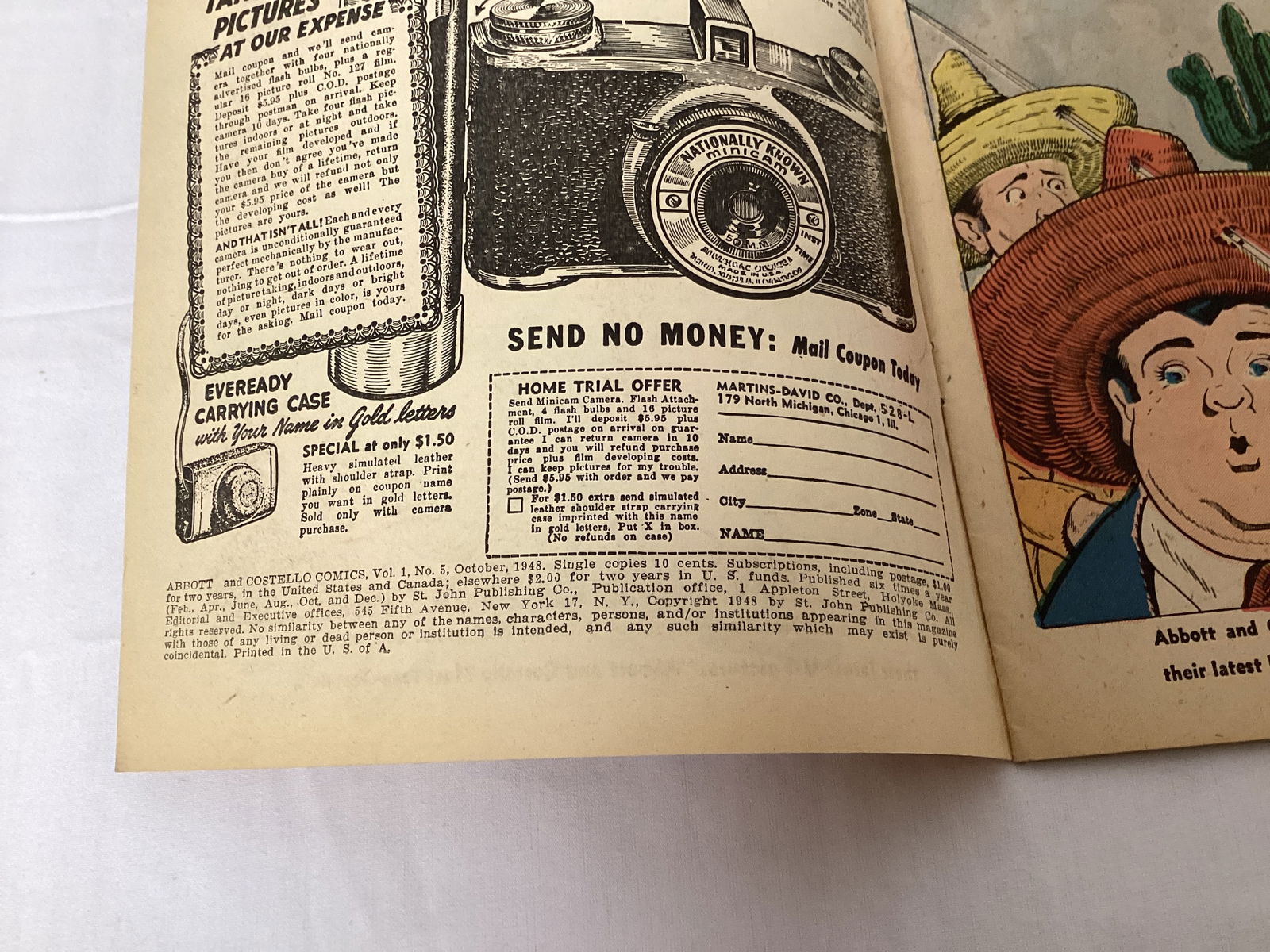 Abbott and Costello Comics 5 St. John Comic Book - 7