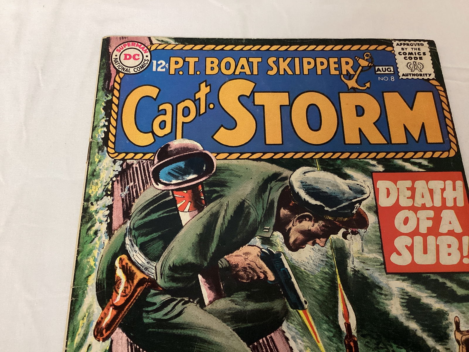 Captain Storm 8 DC Comic Book - 2