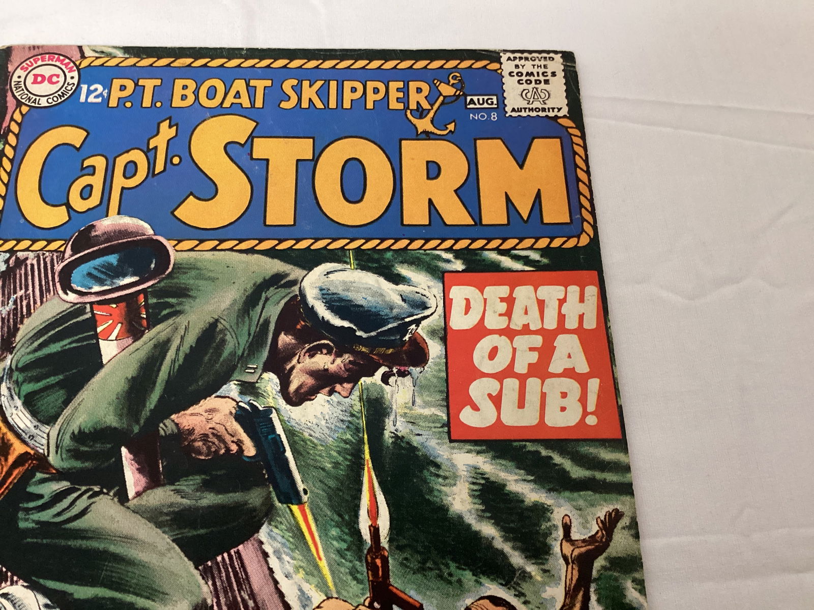 Captain Storm 8 DC Comic Book - 3