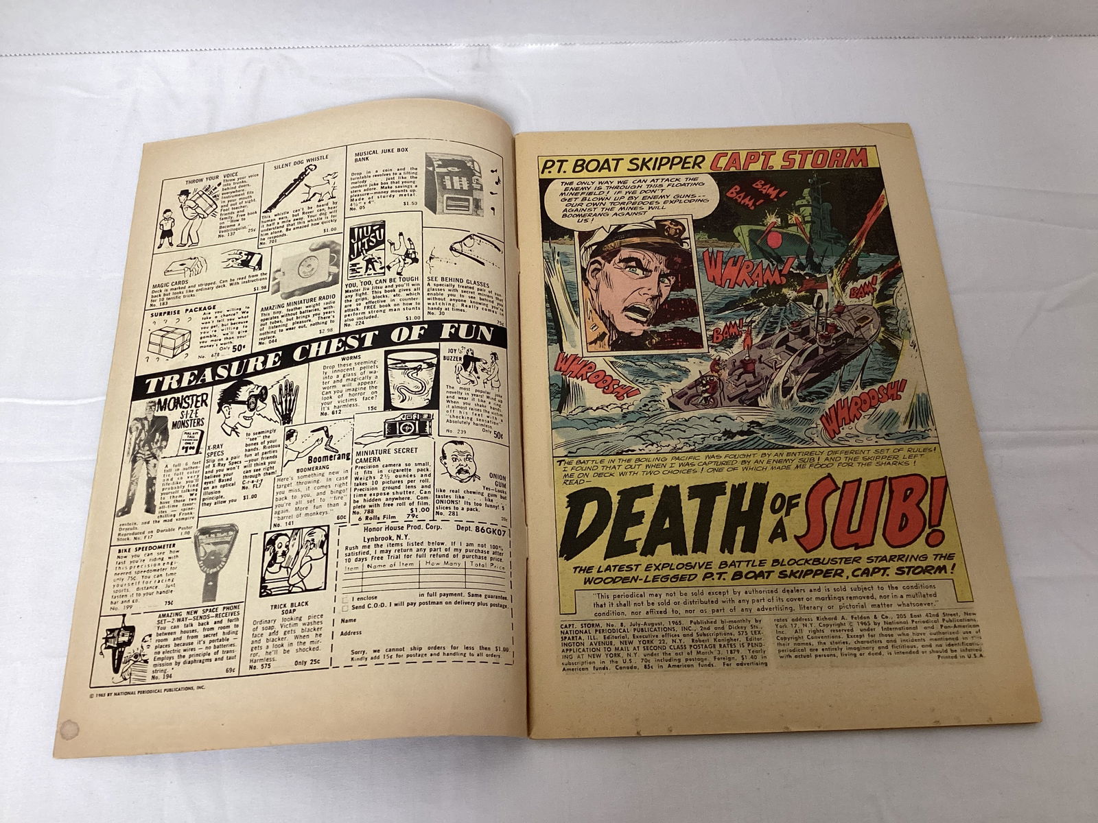 Captain Storm 8 DC Comic Book - 6