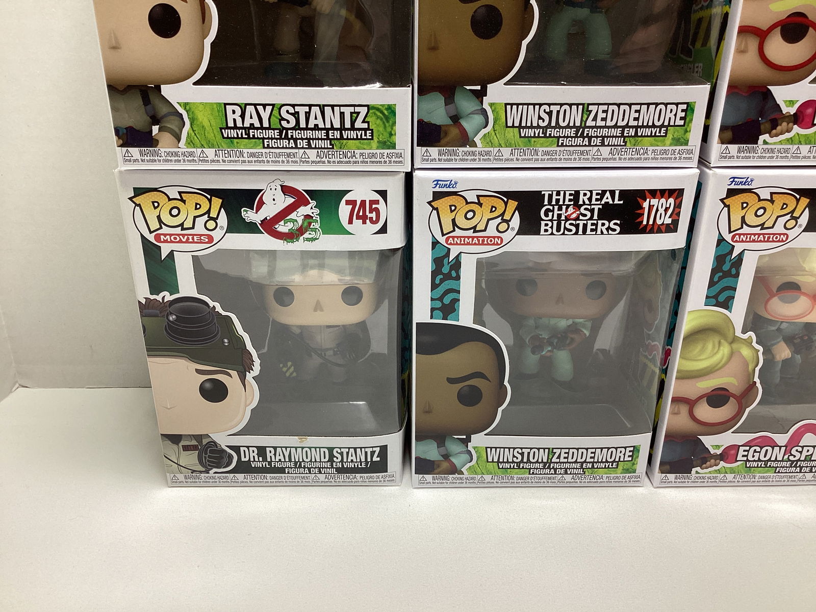 Six Ghostbusters Funko Pops - 3