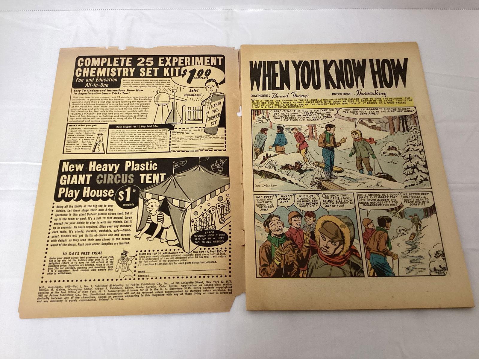 M.D. Comics 3 EC Comic Book - 6