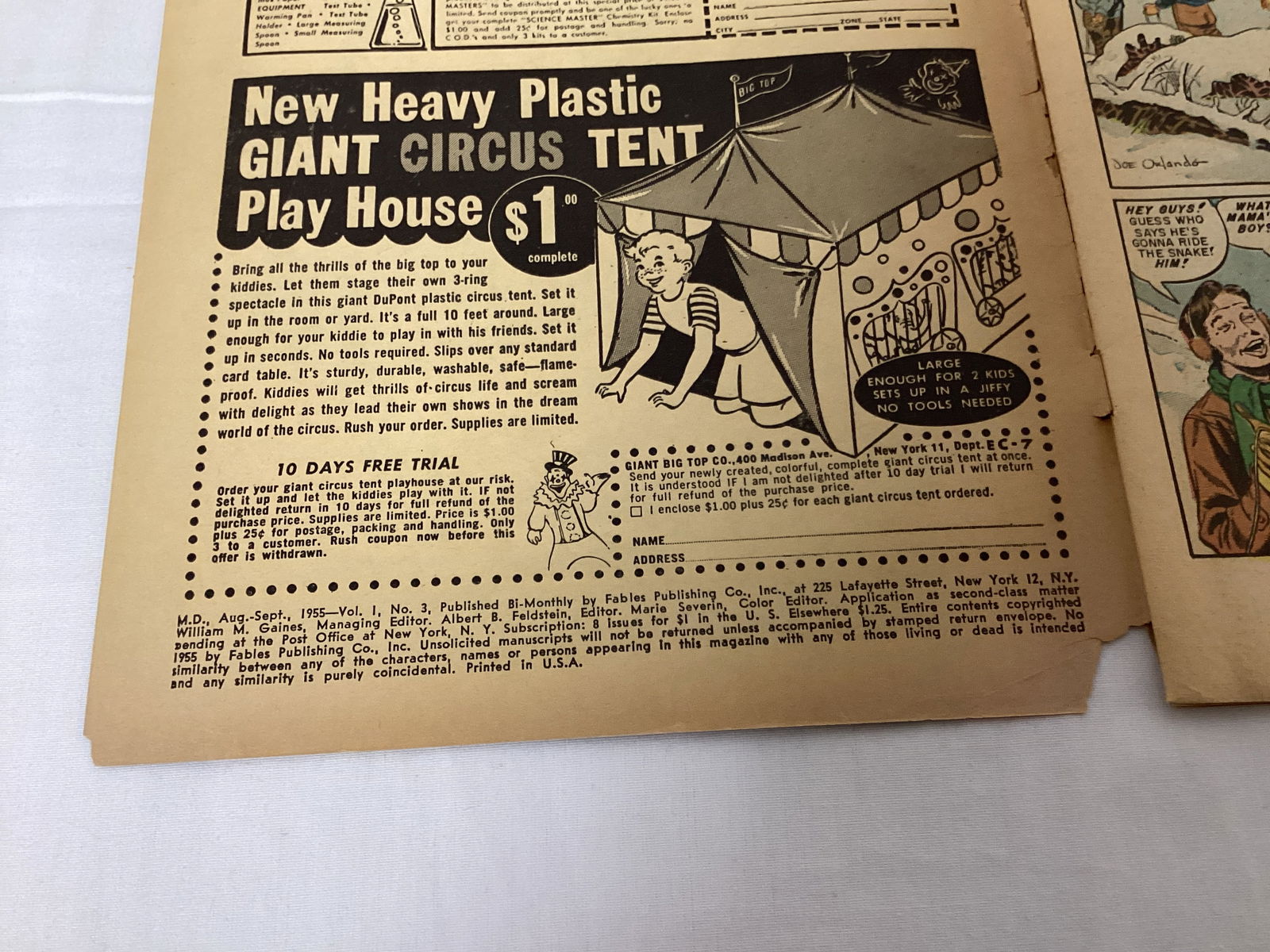 M.D. Comics 3 EC Comic Book - 7