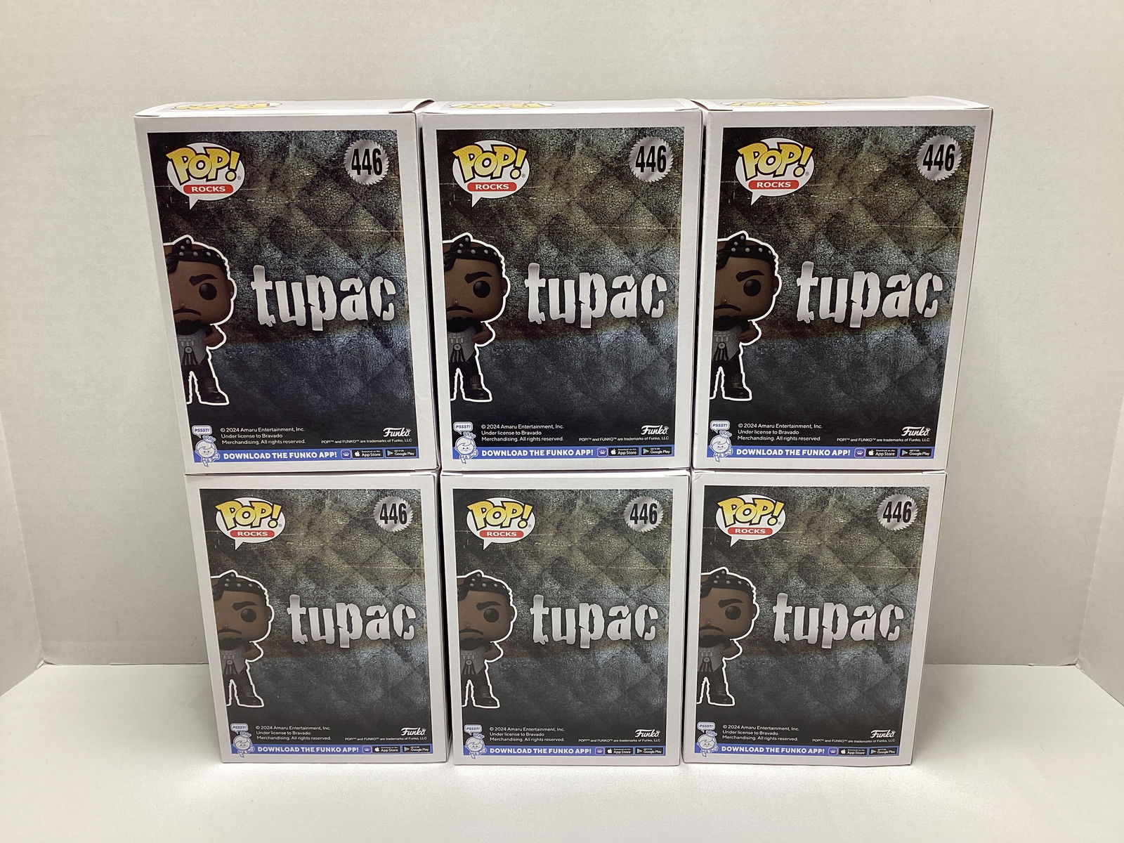 Six Tupac Funko Pops - 5