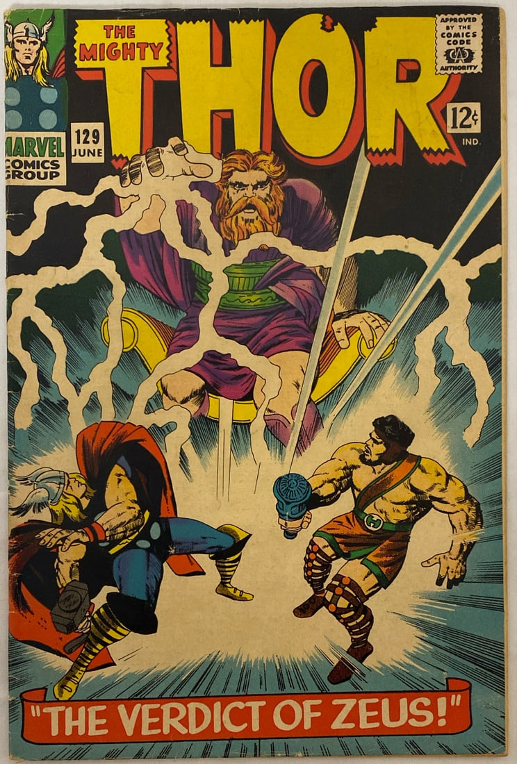The Mighty Thor 129 Marvel Comic Book (1 of 8)