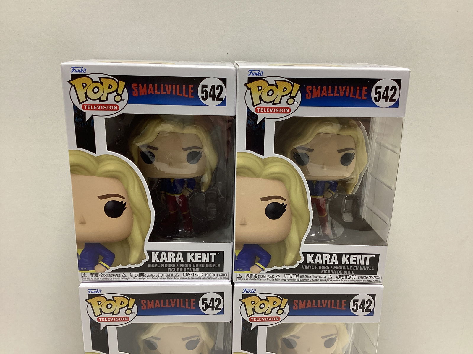 Four DC Smallville Kara Kent Funko Pops - 2