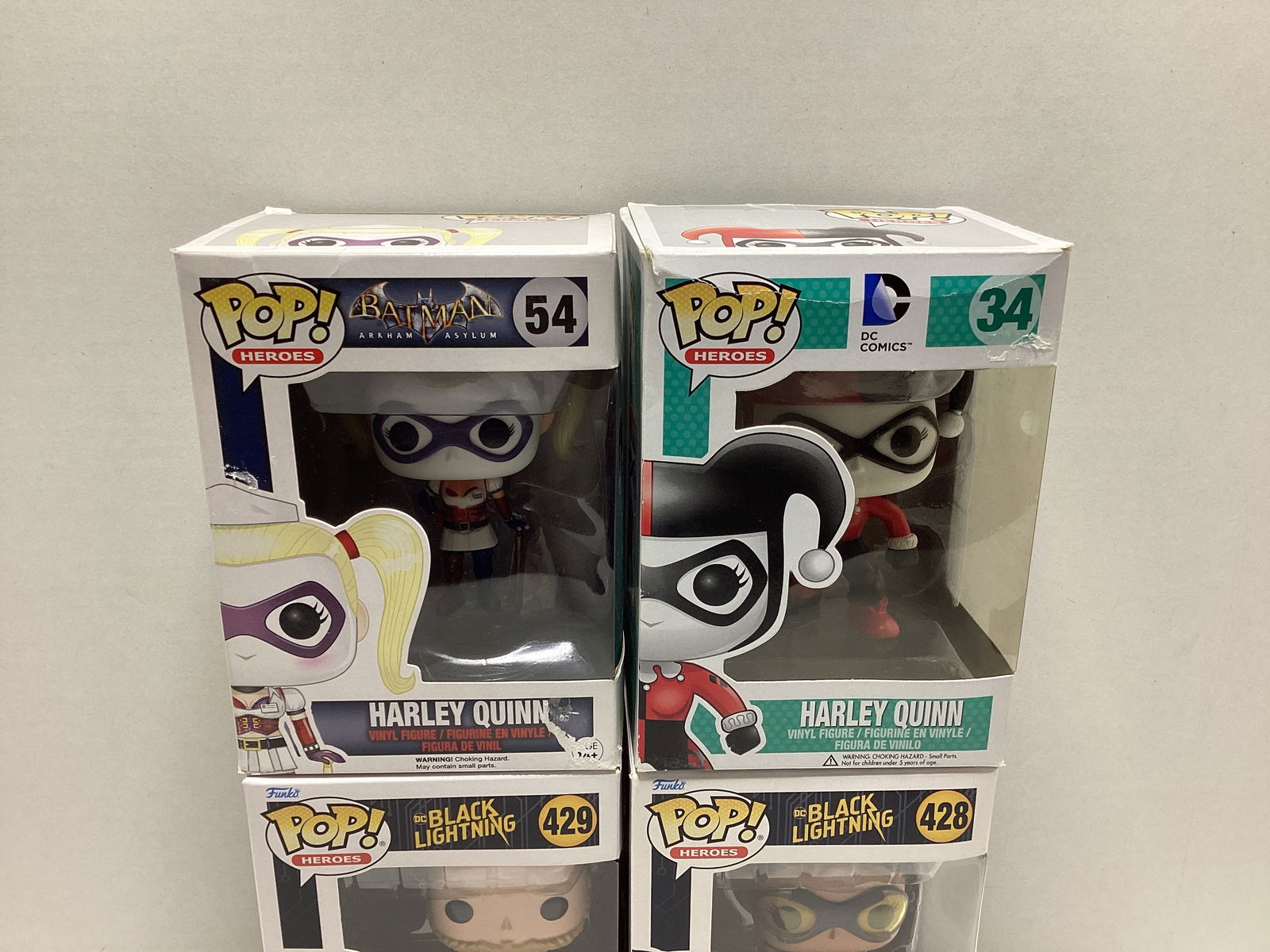Four DC Comics Funko Pops - 2