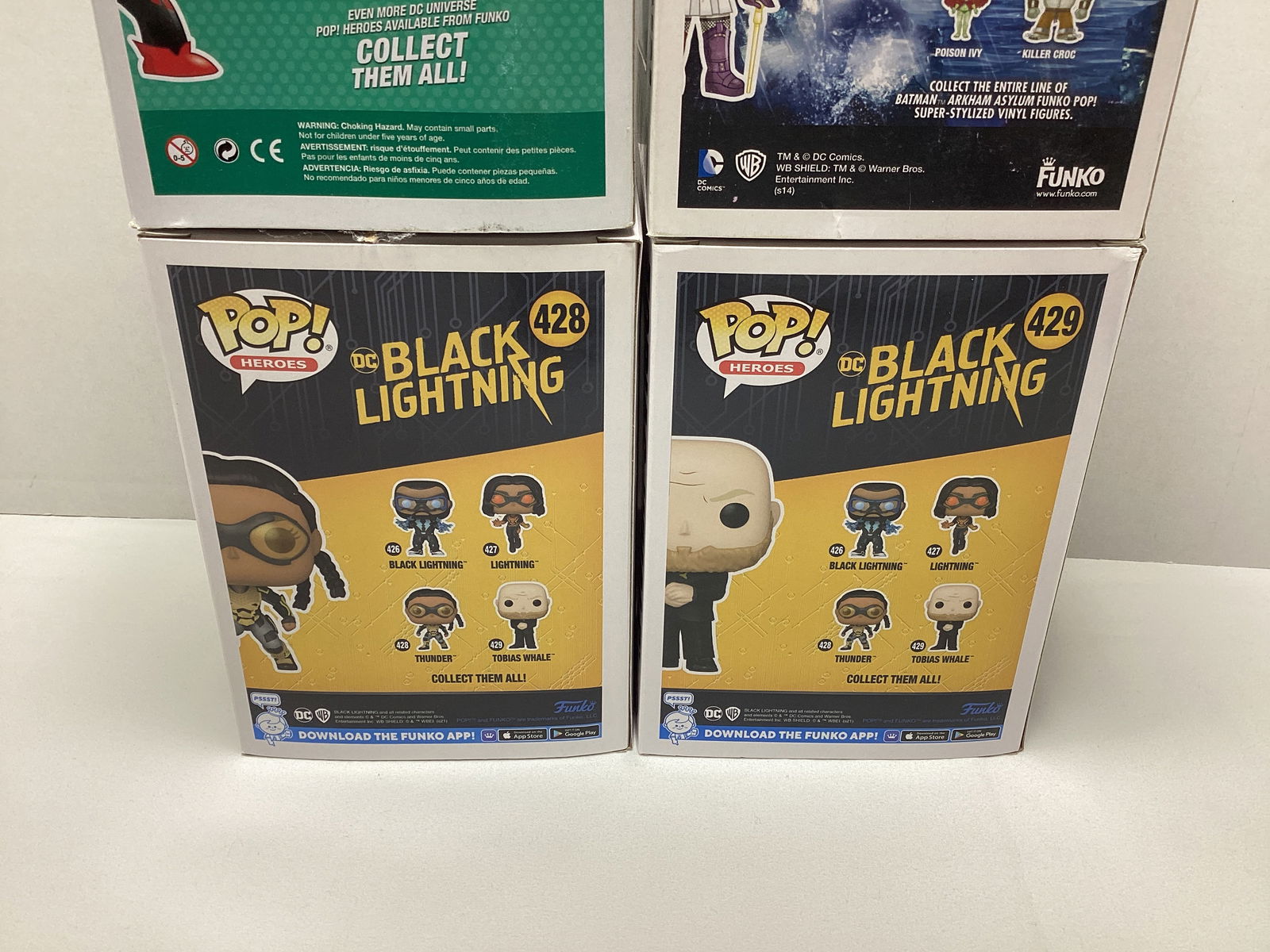 Four DC Comics Funko Pops - 6