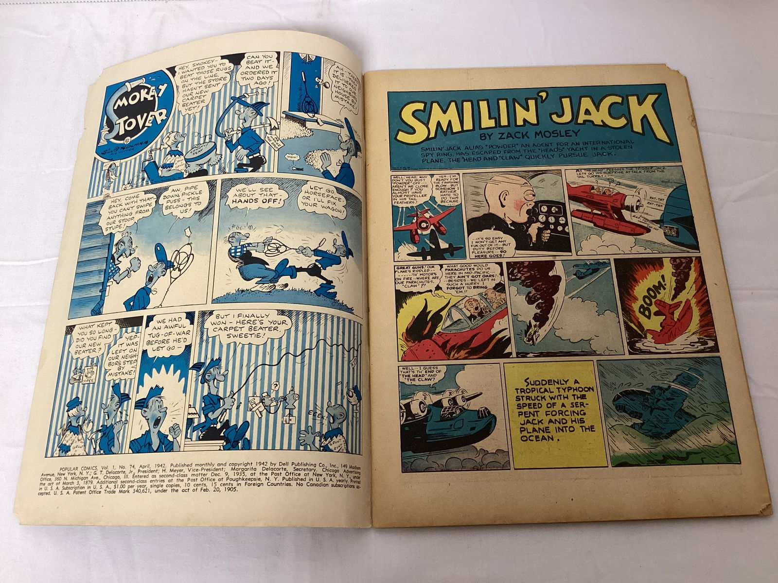 Popular Comics 74 Dell Comic Book - 6