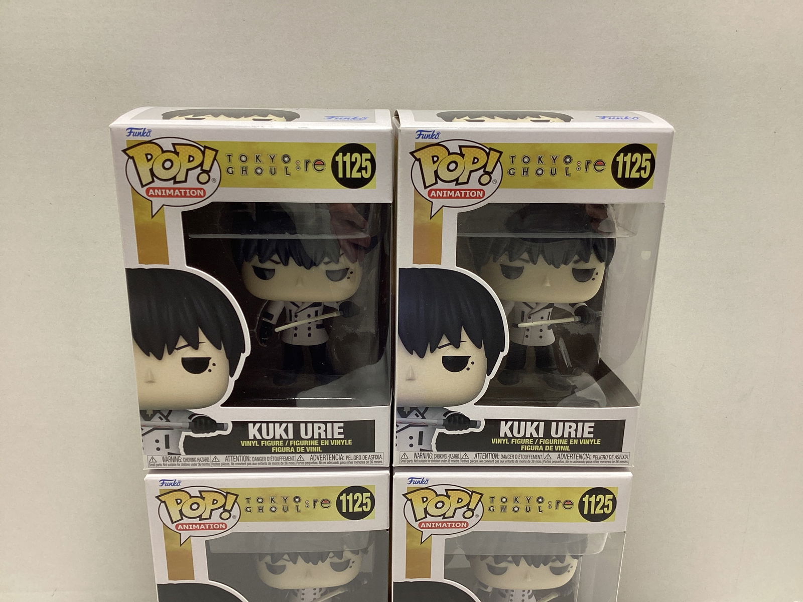 Four Anime Tokyo Ghoul re Kuki Urie Funko Pops - 2
