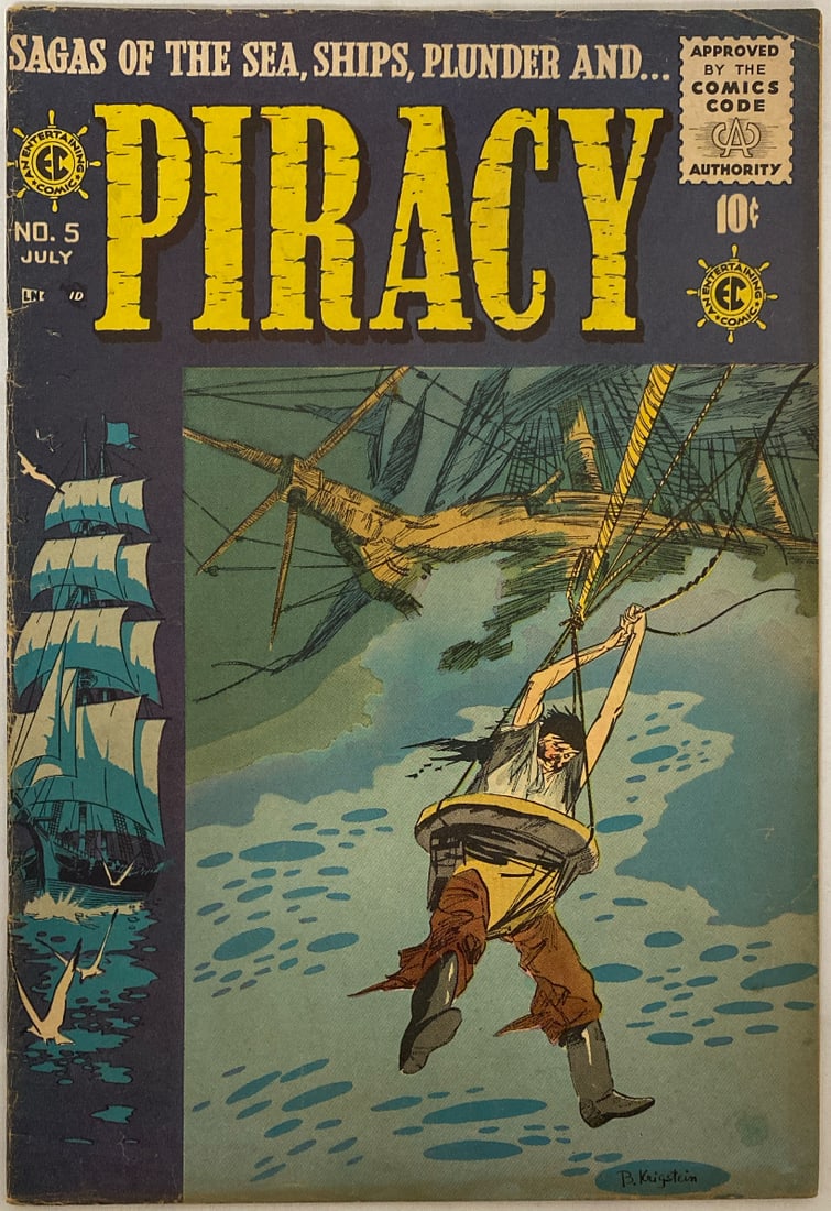 Piracy 5 EC Comic Book (1 of 8)