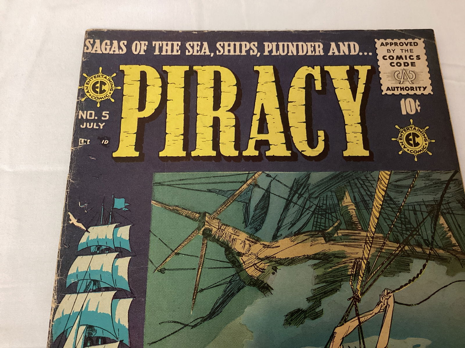 Piracy 5 EC Comic Book - 2