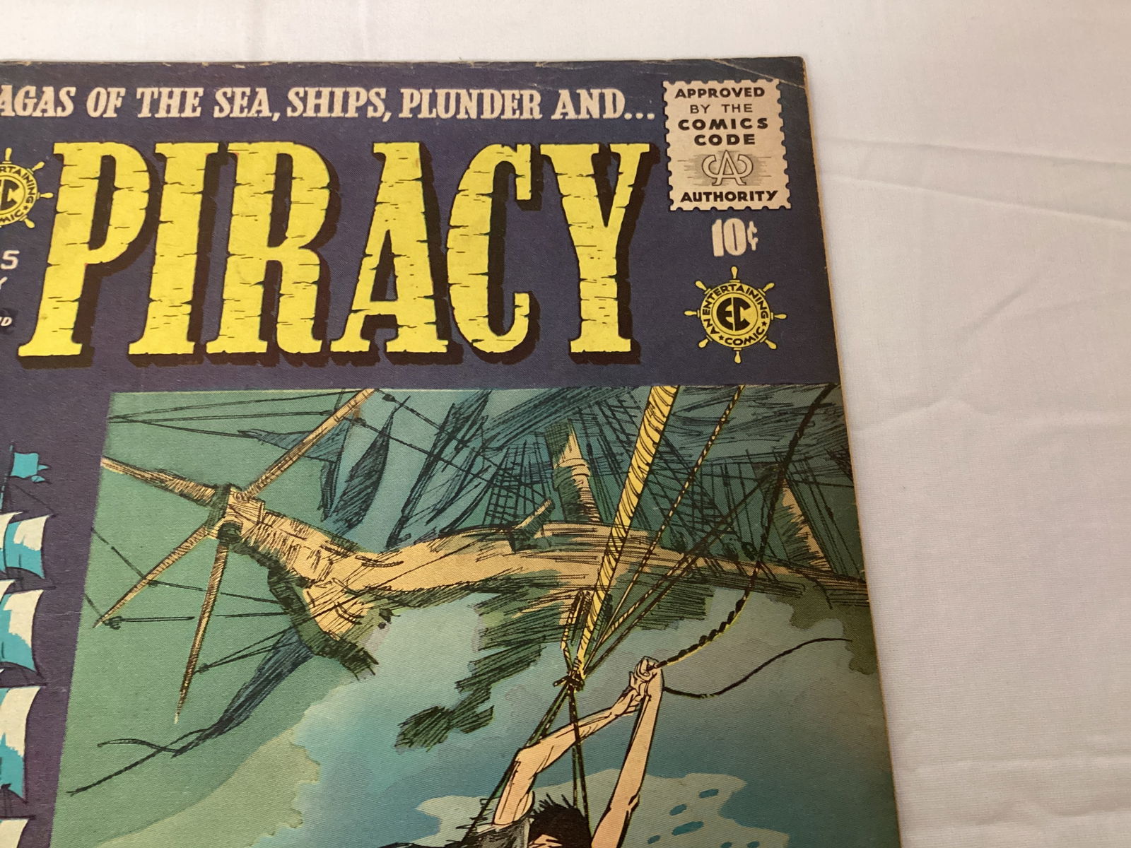 Piracy 5 EC Comic Book - 3
