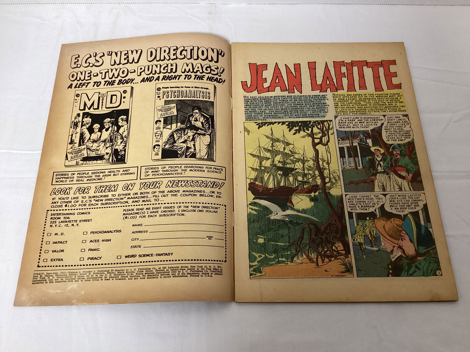 Piracy 5 EC Comic Book - 6