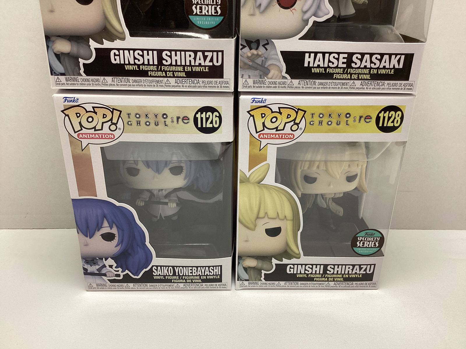 Four Anime Tokyo Ghoul re Funko Pops - 3