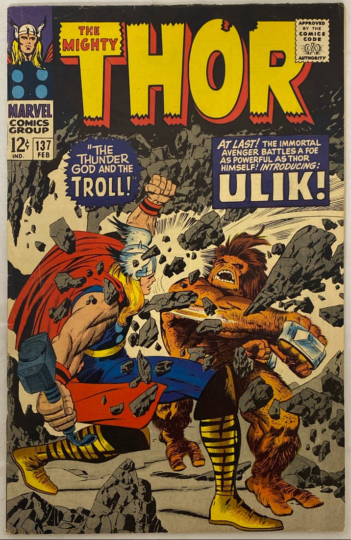 The Mighty Thor 137 Marvel Comic Book (1 of 8)