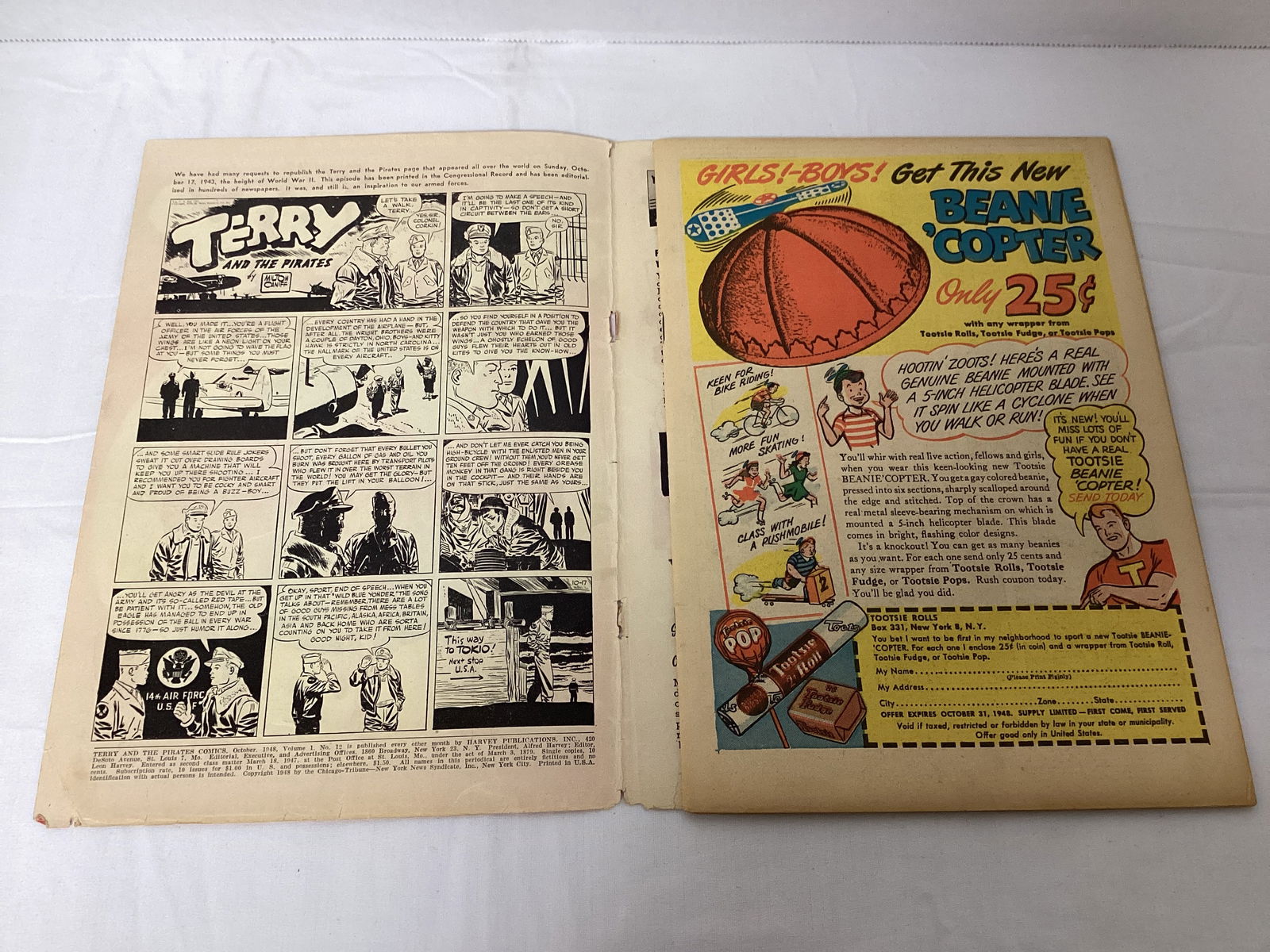 Terry and the Pirates 12 Harvey Comic Book - 6