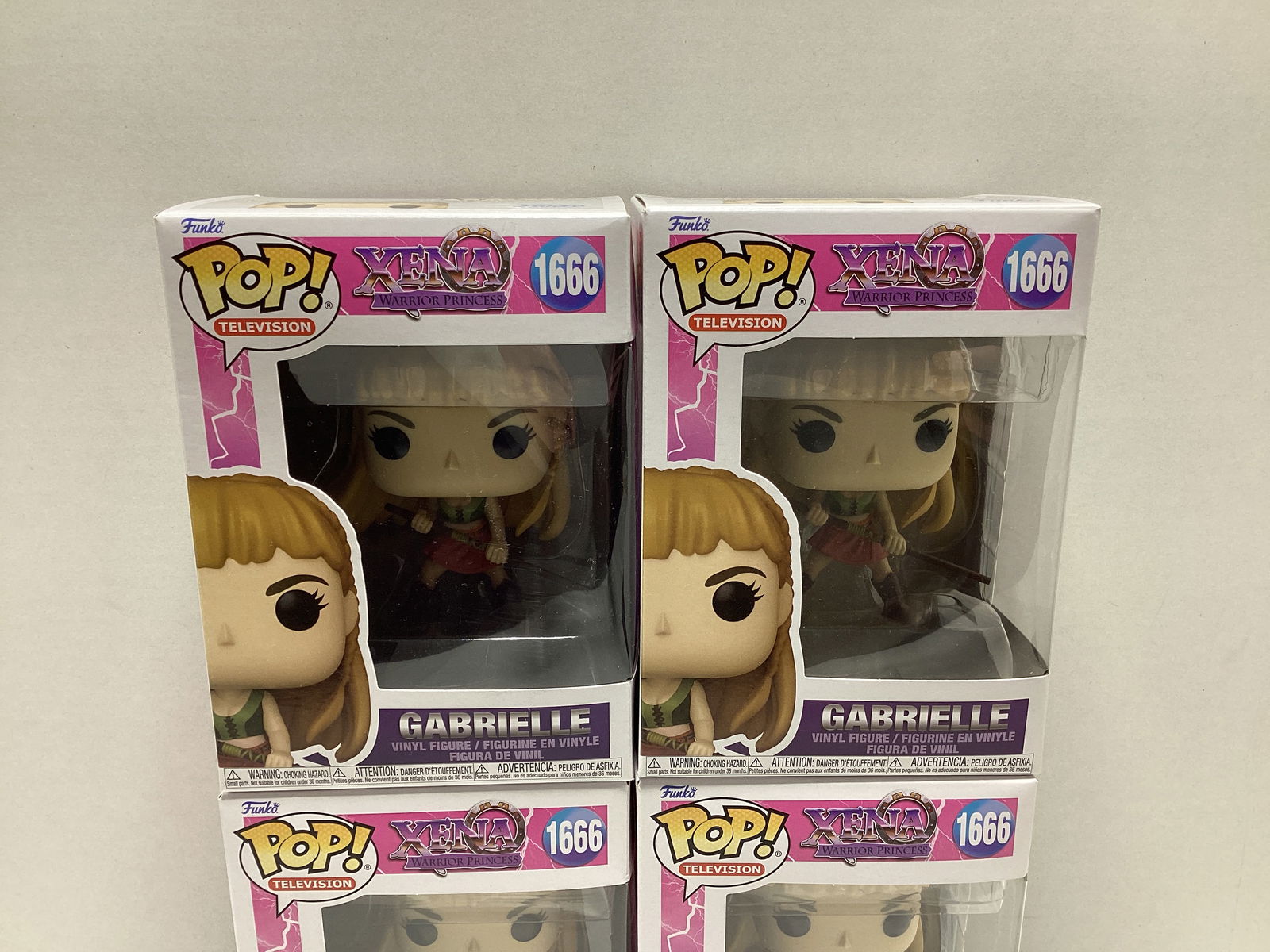 Four Xena Warrior Princess Gabrielle Funko Pops - 2