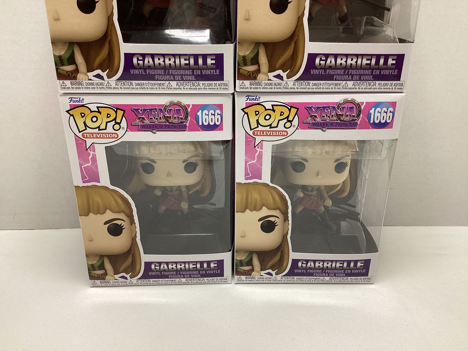 Four Xena Warrior Princess Gabrielle Funko Pops - 3