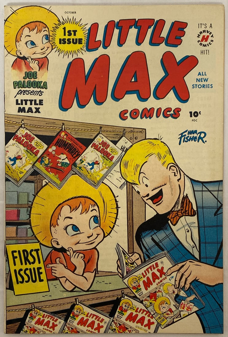 Little Max Comics 1 Harvey Comic Book: 1948, Please preview and see all photos for condition