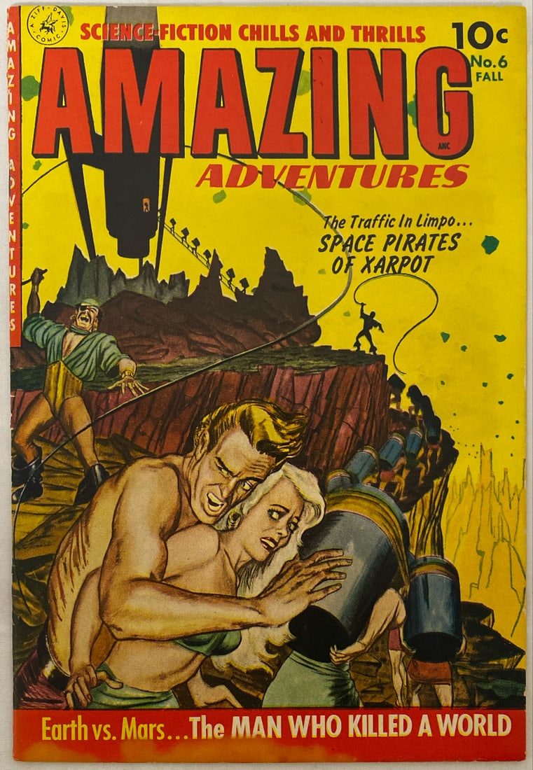 Amazing Adventures 6 Ziff-Davis Comic Book (1 of 8)