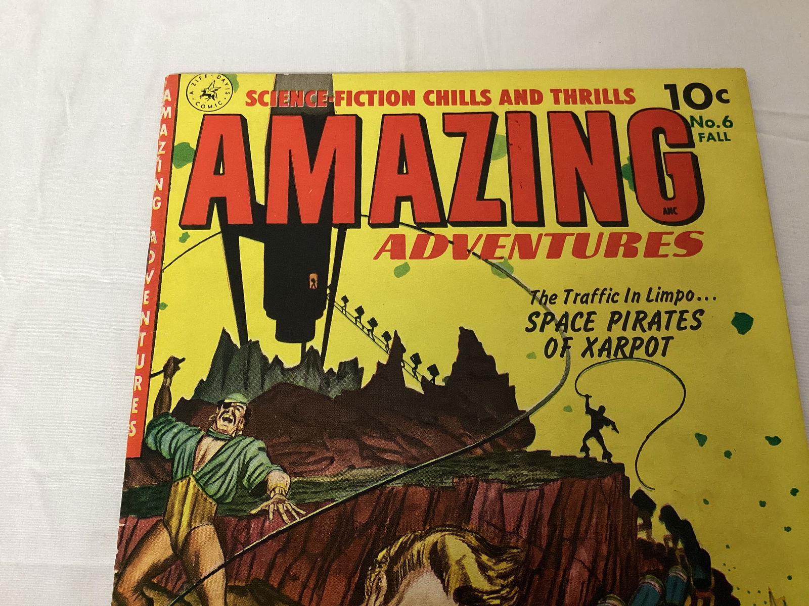 Amazing Adventures 6 Ziff-Davis Comic Book - 2