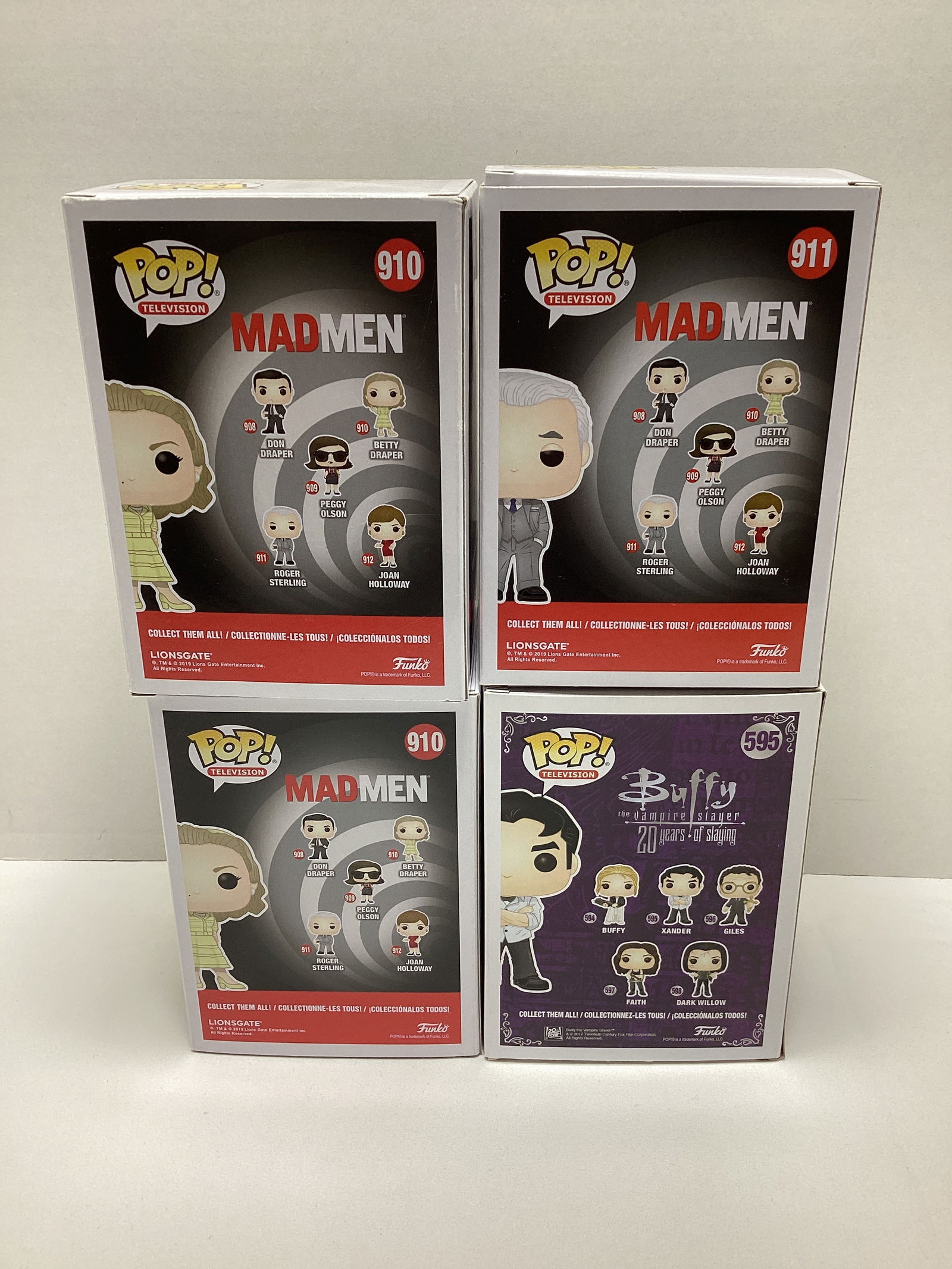 Four TV Show Funko Pops - 4