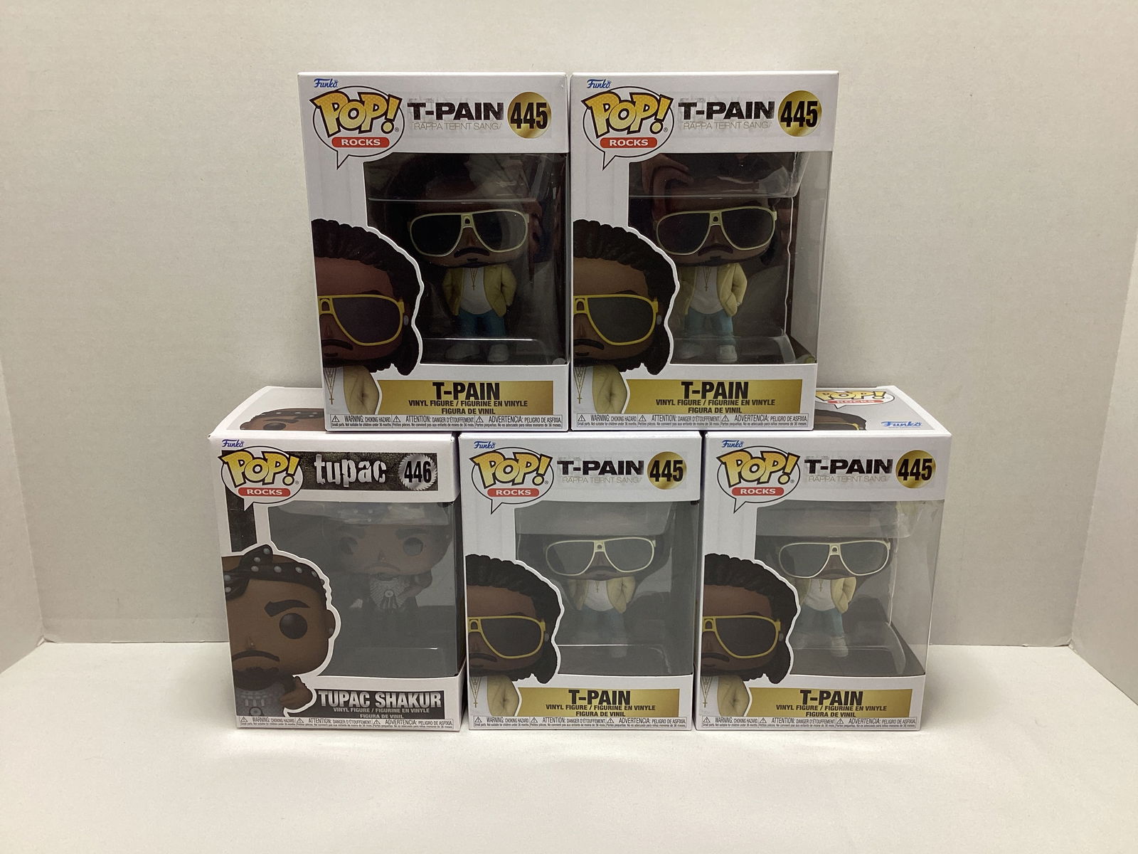 Five Rapper Funko Pops: T-Pain and Tupac