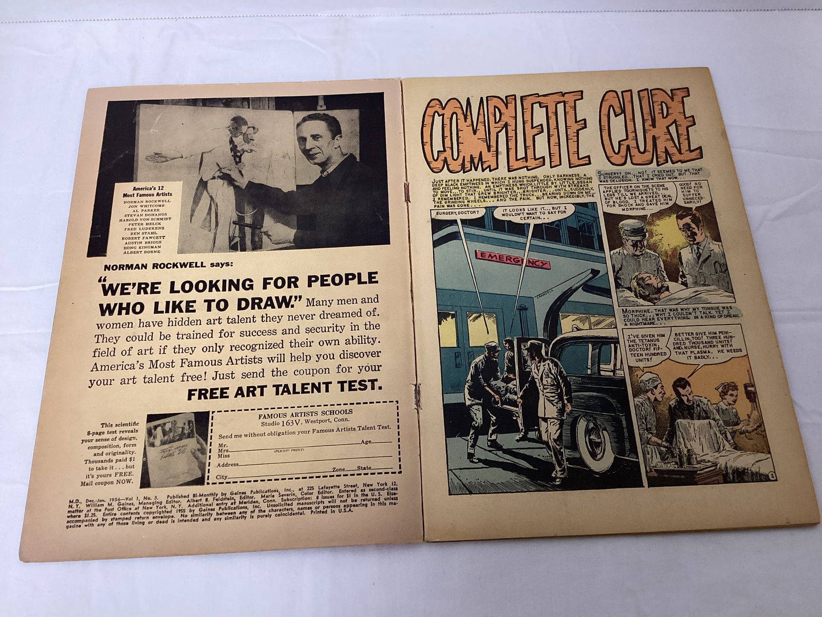 M.D. Comics 5 EC Comic Book - 6