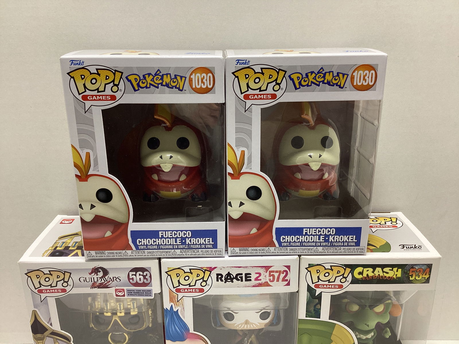 Five Video Game Funko Pops - 2