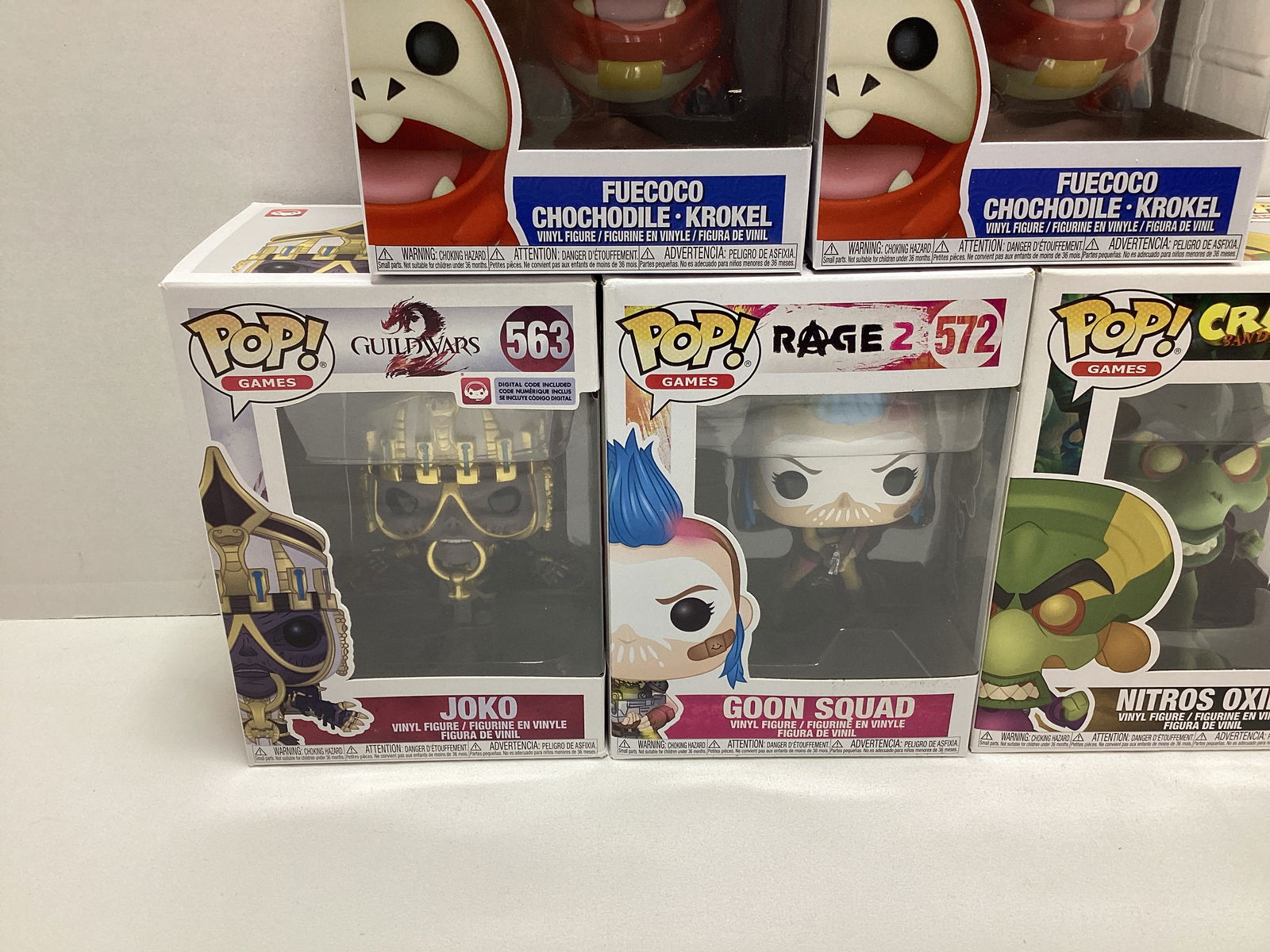 Five Video Game Funko Pops - 3