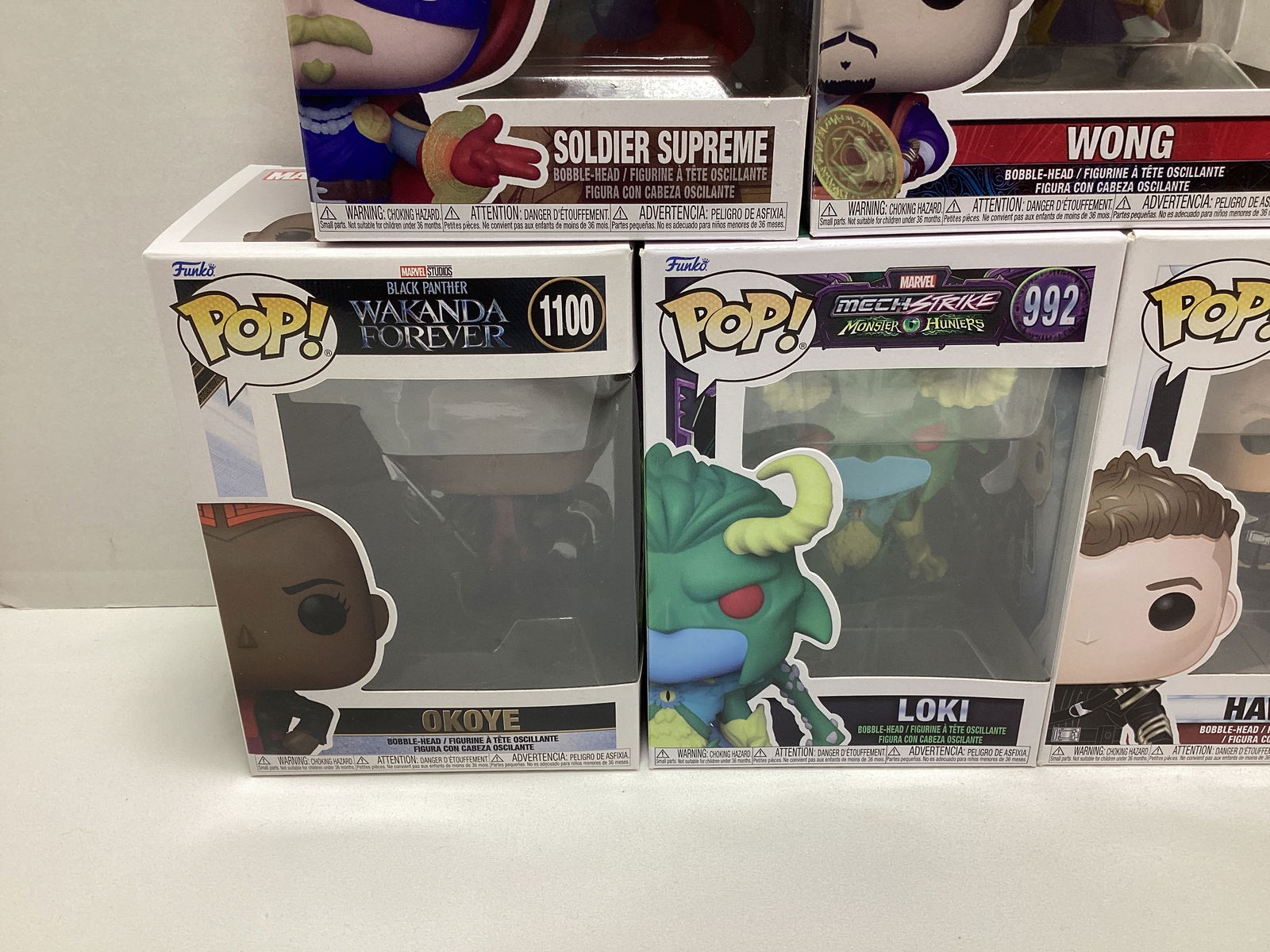 Five Marvel Funko Pops - 3