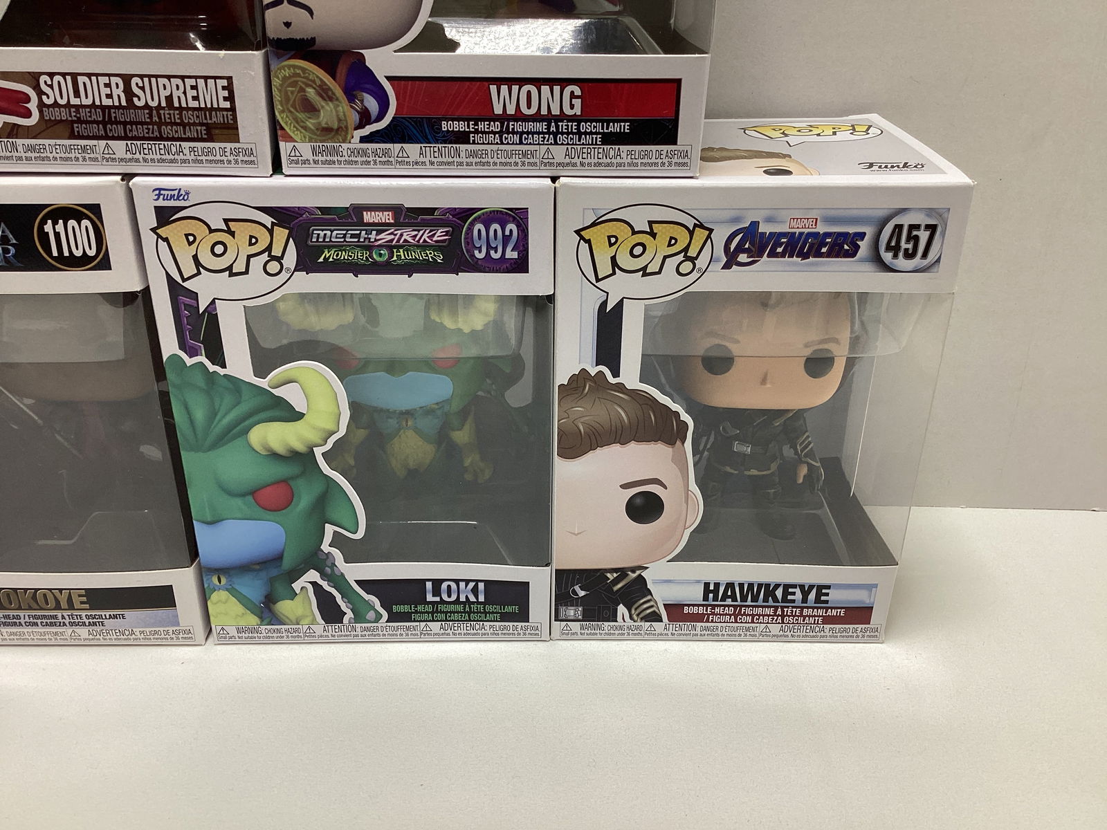 Five Marvel Funko Pops - 4