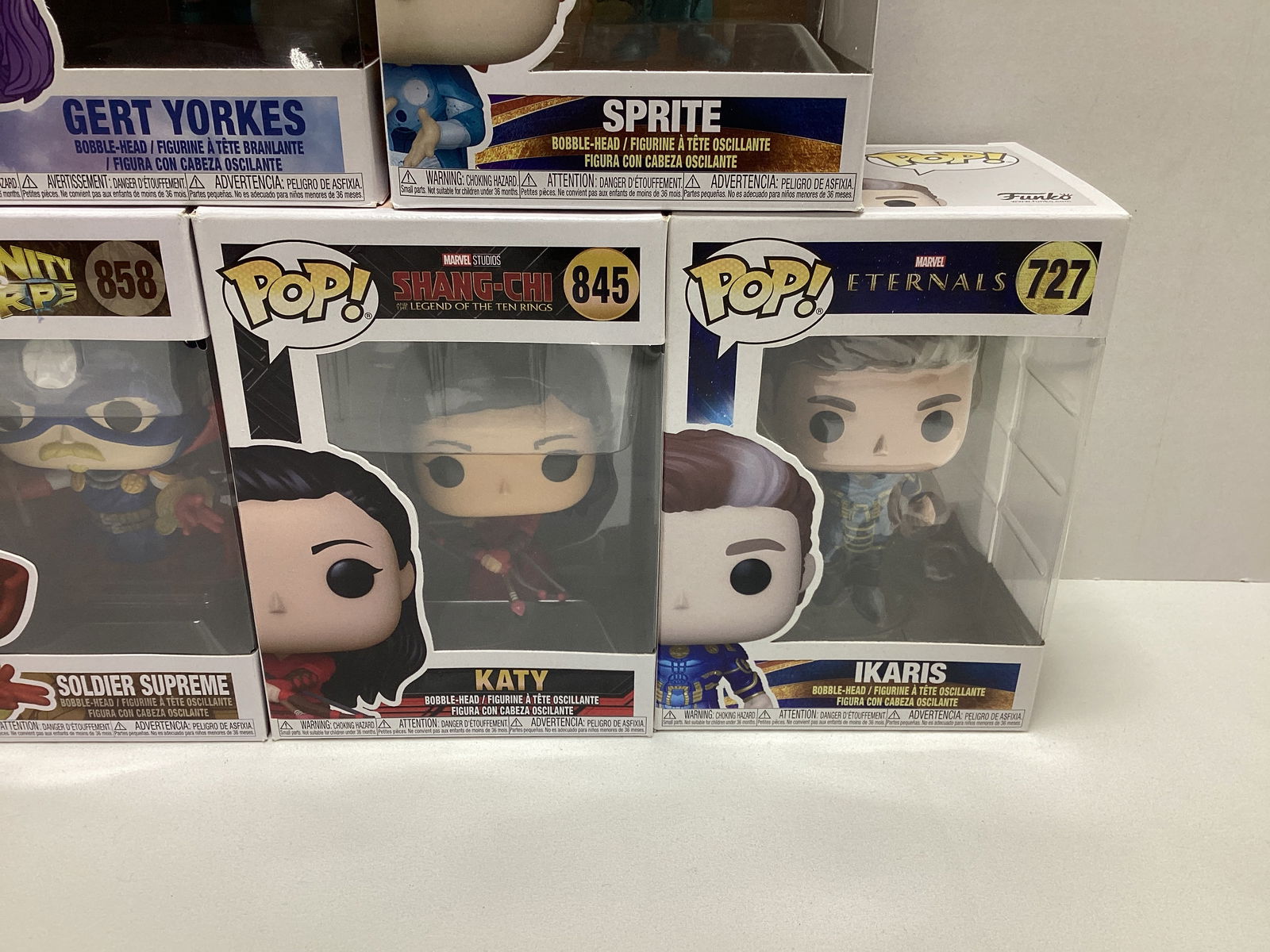 Five Marvel Funko Pops - 4