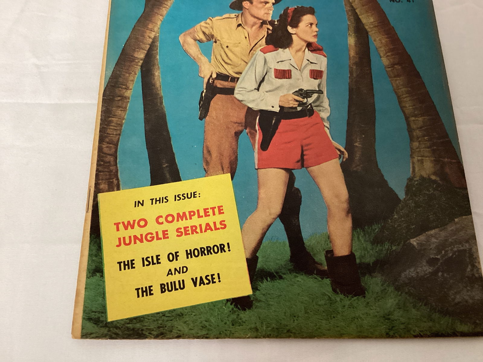 Nyoka the Jungle Girl 41 Fawcett Comic Book - 4