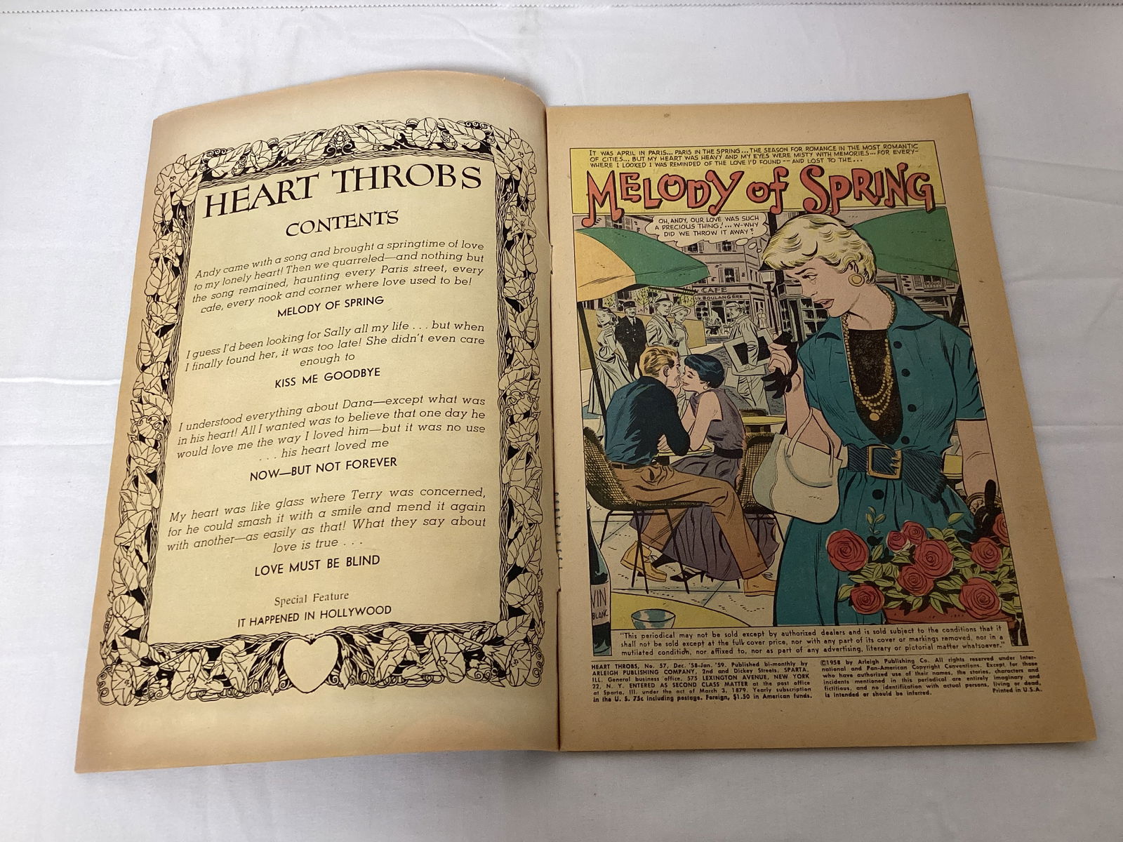 Heart Throbs 57 DC Comic Book - 6